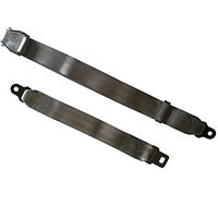 LRWSB 2-Point Seatbelt Medical Traction Aircraft Seatbelt Aviation Seatbelt Amusement Equipment (Color : Gray)