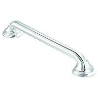 Moen Bath Safety Grab Bar Finish: Chrome, Size: 16"