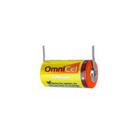 OmniCel ER34615 3.6V 19Ah Size D Lithium Battery with Tabs