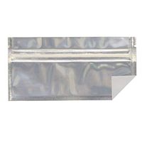 AwePackage Clear White Resealable Smell Proof Foil Pouch Bag - Airtight Zipper (50, 5-3/4 x 2-3/4(Pre-Roll))