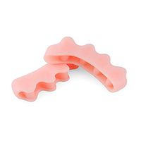 Gel Toe Separators,Hallux Valgus Corrector,Toe Streightener for Relaxing Toes, Bunion Relief, Hammer Toe and More for Women and Men (Flesh1)