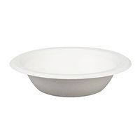 Go-Green Eco-Friendly 100% compostable, Sugarcane Fiber, Disposable 16oz Bowl, 125 Pack