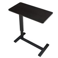 CX Overbed Table Laptop Desk Cart Hospital Bed Desk Swivel Table Mobile Height Adjustable Laptop Table for Home, Nursing Home
