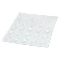20 Small Transparent Round Bumps by MAGNIFYING AIDS