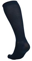 EcoSox Bamboo Viscose Knee High Compression Socks (Large, Black) 9110-1
