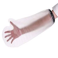 Hankyky Adult Waterproof Arm Cast Wound Cover Protector for Shower Bath, Arm Cast Sleeve Bag Covers for Broken Hands, Wrists, Reusable Wound Cover Dressing Protector