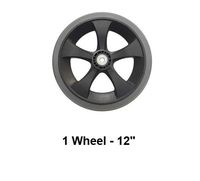 Gray - Rear Wheel for Nova 330/332/352 Models - Each - NOT for"CH" Serial # Units