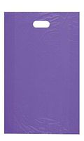 Large Plastic High Density Merchandise Bags in Purple 15 x 4 x 24 Inch - 1000 Pc