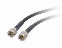 RF Coaxial 5 ft Mini Uhf Male to Mini Uhf Male RG-58C/U