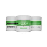 Vee's Hemp Products, Pure Hemp Oil, Cooling Rub, 200mg