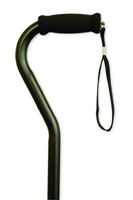 MNT21031 - Alex Orthopedic Offset Handle Cane, Black
