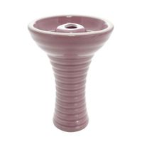 Ceramic Funnel Hookah Bowl - Lavender