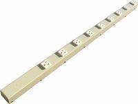 36 in Hardwired Power Strip, Beige