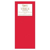Caspari Solid Tissue Paper in Red, 40 Sheets Included