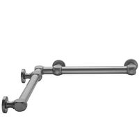 Jaclo G70-12-16-IC-VB - G70 12" x 16" Inside Corner Grab Bar