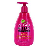 Clean Kids Naturally Wild Watermelon Bubble Bath Kids - 24 Ounce