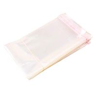 Gazechimp 200pcs Transparent Plastic OPP Bags Self Adhesive Sealing - 10x20cm Thicker