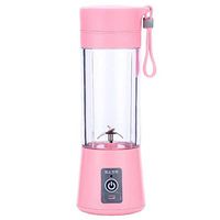 FAgdsyigao 420ml Juicer,Multipurpose Portable Blender Rechargeable Plastic Juicer Egg Extractor Pink