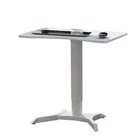 WDDMFR Mobile Computer Desk,Laptop Stand Desk Rolling Cart, Height Adjustable from65-106cm