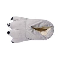 Theoylos Womens Animal Paw Indoor Slippers Cute Animal Slippers Warm Memory Foam Cotton Home Slippers Soft Home Shoes Blue