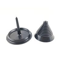 Fitfulvan Lawn Mower Blade Balancer For Sharpening Balancing Blades (Black)