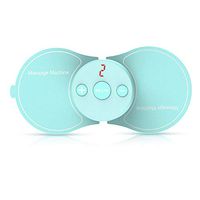 Electric Smart Massager, Waterproof Mini Body Massager, Convertible Low Frequency Reusable Digital and Portable Handheld Electrotherapy, for Arm Shoulder Neck Back,Blue