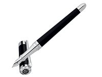 S.T. Dupont Liberte Black Lacquer Medium Point Fountain Pen - 460674M