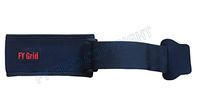 FY GRID Elbow Sleeve with Strap - Good for Tennis Elbow,Tendonitis - Neoporene - Black - M