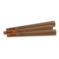 RAW 150 Classic 98 Special Cones - Sturdy W Gallery Box - Pure Hemp 98mm Pre Rolled Cones - 20mm Filter Tips - Natural Brown Unbleached Unrefined Rolling Papers - Bulk Pack Bundle