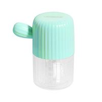 Healifty Colourful Contact Lens Cleaner Manual Rotary Contact Lens Washer Cleaning Case for Daily Use Green