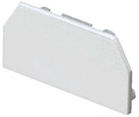 Panduit T45ECIW Power Rated Raceway End Cap, Off White