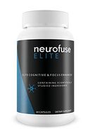 Neurofuse Elite Powerful Focus & Memory Nootropic Pill - Formula Helps Support Memory, Cognitive Function, Focus & Clarity - Reduce Brain Fog & Fatigue 60 Capsules