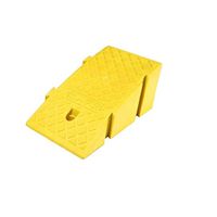 Cushioning Triangular Pad, Highway Uphill Pad, Villa Threshold Outdoor Step Suppression Family Garage Hospital Multifunctional Wheelchair Curb Ramp (Color : Yellow, Size : 402516CM)