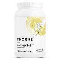 Thorne Research - MediClear-SGS (Vanilla) - Detox, Cleanse, and Weight Management Support - Rice and Pea Protein-Based Drink Powder with a Complete Multivitamin-Mineral Profile - 37.8 oz.