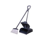 Broom and Dustpan With Long Handle Telescopic Up Vintage-Style Plastic Extra Long Handle Broom Set Windproof Multi-Function Magic Broom And Dustpan Used For Home Kitchen Room Toilet