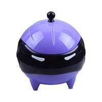 Contact Lens Cleaner Machine, Ultrasonic Contact Lens Cleaner with USB Charger, Cartoon Contacts Cleaning Case Fast Cleaning Device for Soft Contact Lens (Purple)