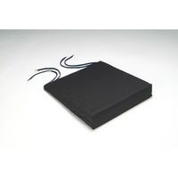 Hermell Products WC4453BK Wheelchair Cushion, 16 by 18 by 3-Inch, Black