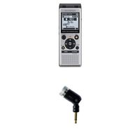 Olympus Digital Voice Recorder WS-852, Silver with Noise Canceling Microphone