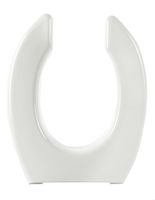Big John Products 7-W Big John Classic 1000 Lb Capacity Toilet Seat, White or Black