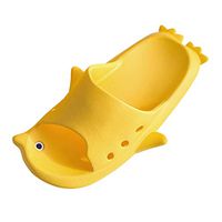 Emimarol Parent-Child Slippers Couples Cute Cartoon Penguin Shoes House Non-Slip Pool Slippers Indoor & Outdoor Slippers Yellow