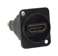EHHDMI2B - DVI to HDMI Audio/Video Adaptor, HDMI Receptacle, HDMI Receptacle, EH Series