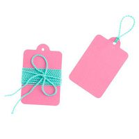 Pink Iridescent Gift Tags by J.Crew