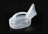 LSY@ Urinal, Female 1000ml Portable Urinal Bed Dedicated Chamber Pot Child Household Chamber Pot Elderly Urine Plastic Urinal Urinal Pot