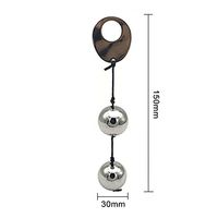 Kegel Exerciser Weights TinWong Metal Ben Wa Balls Kegel Balls for Tightening & Pelvic Floor Exercises.