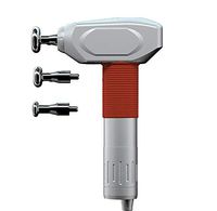 AMGJK [Professional] Deep Tissue Percussion Massager | Massage Gun for Athletes | 3 Head Attachments Multiple Speed Level Settings | Powerful 8000 RPM Quantum Flux Motor Produces Micro 12mm,A