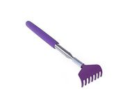 Higere Stainless Steel Extendable Scratching Tool Back Scratcher Massager (Purple)