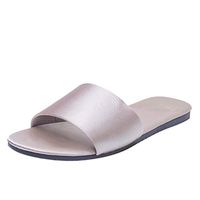 Women Slides Fashion Slipper Sandals Soft Sole Home Bathroom Slippers Beach Shoe Gray