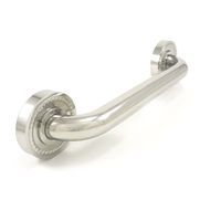 WingIts WPGB5PS16ROP Platinum Rope, 16-Inch Length x 1.25-Inch Diameter Grab Bar, Polished Stainless