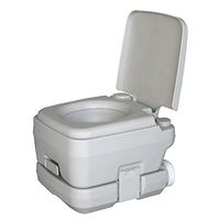 Toilet Portable Flush Water Closet Travel Vehicle Potty Indoor Garden Camping Bedroom Waste Tank 10 Liters Water Tank 10 Liters