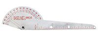 Baseline Finger Goniometer - Metal - 1-Finger Design - 6 inch 12-1016